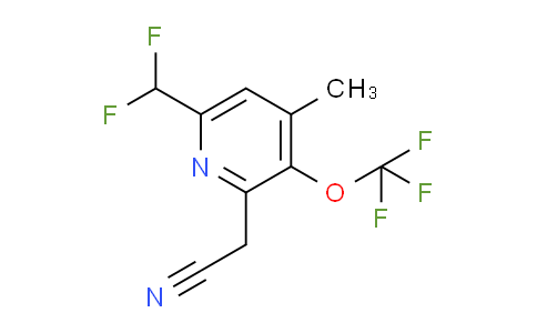AM97866 | 1361837-18-4 | 6-(Difluoromethyl)-4-methyl-3-(trifluoromethoxy)pyridine-2-acetonitrile