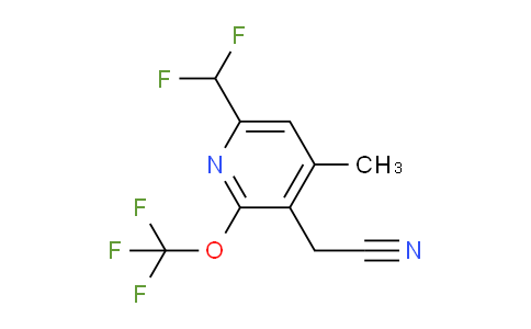 AM97867 | 1361776-13-7 | 6-(Difluoromethyl)-4-methyl-2-(trifluoromethoxy)pyridine-3-acetonitrile