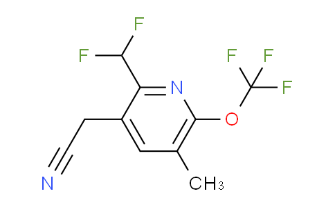 AM97872 | 1361814-06-3 | 2-(Difluoromethyl)-5-methyl-6-(trifluoromethoxy)pyridine-3-acetonitrile
