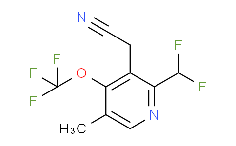 AM97873 | 1361807-87-5 | 2-(Difluoromethyl)-5-methyl-4-(trifluoromethoxy)pyridine-3-acetonitrile