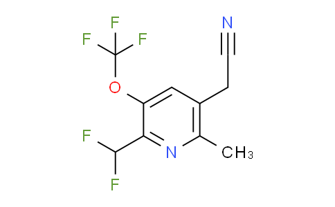 AM97875 | 1361920-88-8 | 2-(Difluoromethyl)-6-methyl-3-(trifluoromethoxy)pyridine-5-acetonitrile