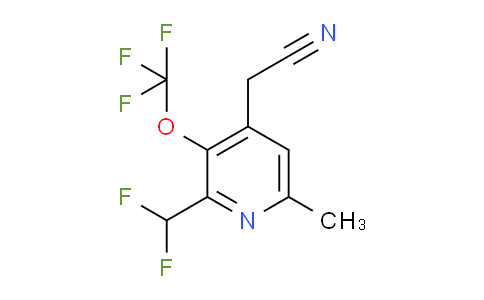 AM97876 | 1361904-17-7 | 2-(Difluoromethyl)-6-methyl-3-(trifluoromethoxy)pyridine-4-acetonitrile