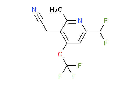 AM97877 | 1361734-23-7 | 6-(Difluoromethyl)-2-methyl-4-(trifluoromethoxy)pyridine-3-acetonitrile