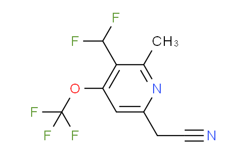 AM97879 | 1361797-72-9 | 3-(Difluoromethyl)-2-methyl-4-(trifluoromethoxy)pyridine-6-acetonitrile