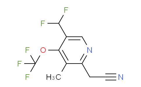 AM97891 | 1361734-34-0 | 5-(Difluoromethyl)-3-methyl-4-(trifluoromethoxy)pyridine-2-acetonitrile