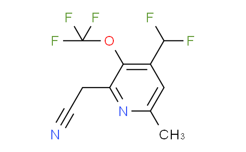 AM97893 | 1361776-19-3 | 4-(Difluoromethyl)-6-methyl-3-(trifluoromethoxy)pyridine-2-acetonitrile