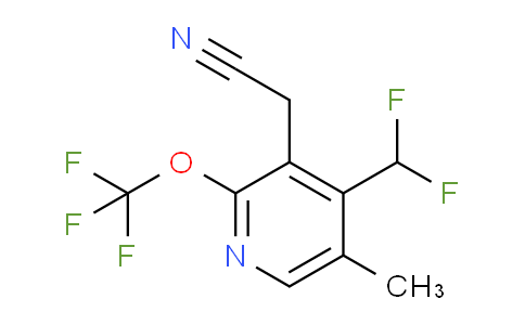 AM97899 | 1361910-10-2 | 4-(Difluoromethyl)-5-methyl-2-(trifluoromethoxy)pyridine-3-acetonitrile