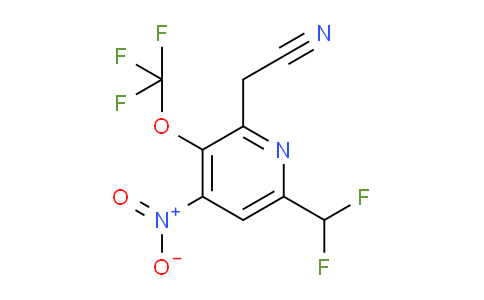 AM97913 | 1361916-41-7 | 6-(Difluoromethyl)-4-nitro-3-(trifluoromethoxy)pyridine-2-acetonitrile