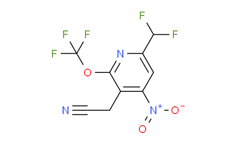 AM97915 | 1361737-17-8 | 6-(Difluoromethyl)-4-nitro-2-(trifluoromethoxy)pyridine-3-acetonitrile