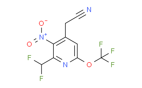 AM97916 | 1361877-86-2 | 2-(Difluoromethyl)-3-nitro-6-(trifluoromethoxy)pyridine-4-acetonitrile