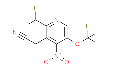 AM97920 | 1361890-28-9 | 2-(Difluoromethyl)-4-nitro-5-(trifluoromethoxy)pyridine-3-acetonitrile