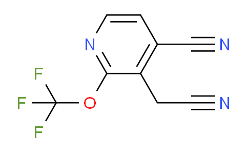 4-Cyano-2-(trifluoromethoxy)pyridine-3-acetonitrile