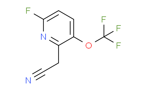 6-Fluoro-3-(trifluoromethoxy)pyridine-2-acetonitrile