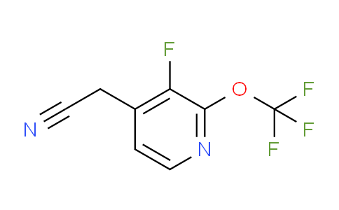 AM97952 | 1806133-10-7 | 3-Fluoro-2-(trifluoromethoxy)pyridine-4-acetonitrile
