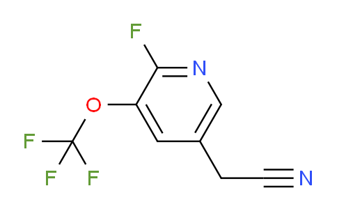 AM97957 | 1803970-90-2 | 2-Fluoro-3-(trifluoromethoxy)pyridine-5-acetonitrile