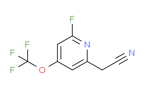 2-Fluoro-4-(trifluoromethoxy)pyridine-6-acetonitrile