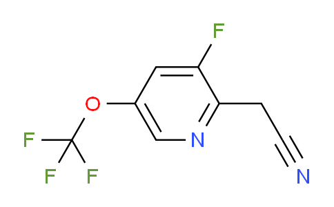 3-Fluoro-5-(trifluoromethoxy)pyridine-2-acetonitrile