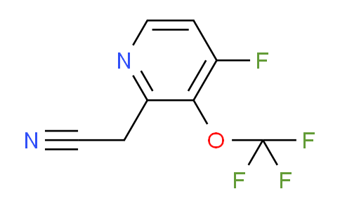 4-Fluoro-3-(trifluoromethoxy)pyridine-2-acetonitrile