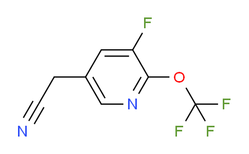 AM97967 | 1803528-11-1 | 3-Fluoro-2-(trifluoromethoxy)pyridine-5-acetonitrile