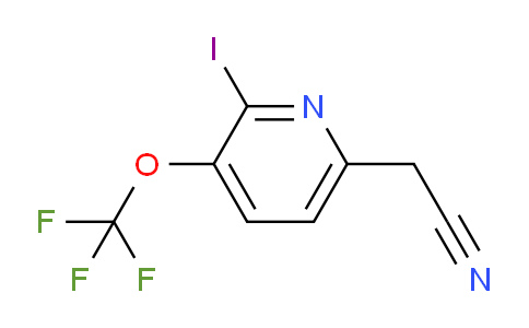 AM97971 | 1804585-36-1 | 2-Iodo-3-(trifluoromethoxy)pyridine-6-acetonitrile