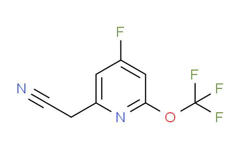AM97977 | 1806127-12-7 | 4-Fluoro-2-(trifluoromethoxy)pyridine-6-acetonitrile