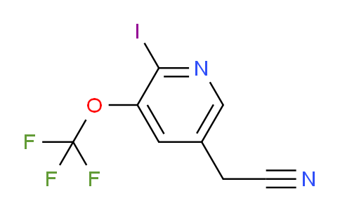 AM97984 | 1805975-28-3 | 2-Iodo-3-(trifluoromethoxy)pyridine-5-acetonitrile
