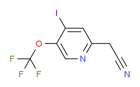 AM98001 | 1806124-31-1 | 4-Iodo-5-(trifluoromethoxy)pyridine-2-acetonitrile