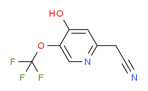 4-Hydroxy-5-(trifluoromethoxy)pyridine-2-acetonitrile
