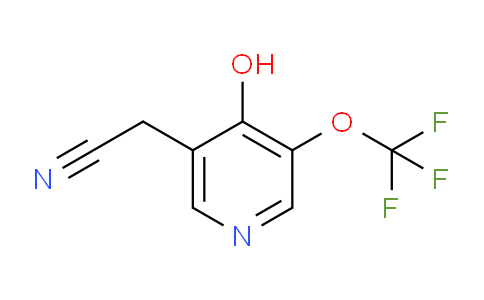 4-Hydroxy-3-(trifluoromethoxy)pyridine-5-acetonitrile