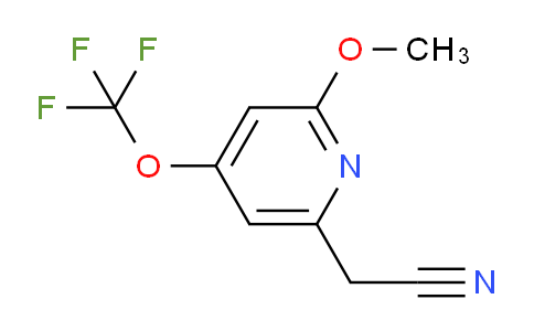 2-Methoxy-4-(trifluoromethoxy)pyridine-6-acetonitrile
