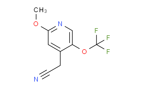 2-Methoxy-5-(trifluoromethoxy)pyridine-4-acetonitrile