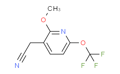 2-Methoxy-6-(trifluoromethoxy)pyridine-3-acetonitrile