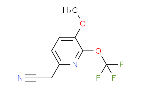 AM98041 | 1804295-08-6 | 3-Methoxy-2-(trifluoromethoxy)pyridine-6-acetonitrile