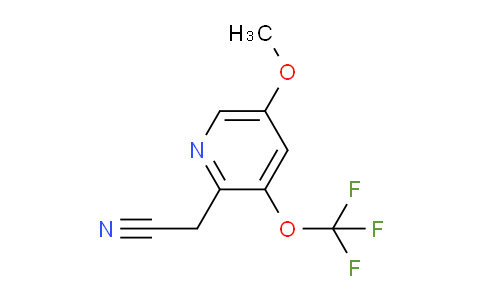 AM98045 | 1803912-98-2 | 5-Methoxy-3-(trifluoromethoxy)pyridine-2-acetonitrile