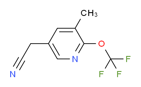 AM98060 | 1804502-51-9 | 3-Methyl-2-(trifluoromethoxy)pyridine-5-acetonitrile