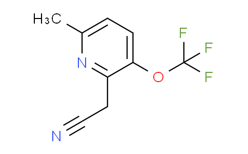 AM98070 | 1804502-43-9 | 6-Methyl-3-(trifluoromethoxy)pyridine-2-acetonitrile