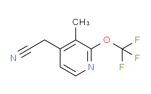 AM98072 | 1804300-30-8 | 3-Methyl-2-(trifluoromethoxy)pyridine-4-acetonitrile