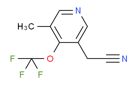 AM98074 | 1804502-58-6 | 3-Methyl-4-(trifluoromethoxy)pyridine-5-acetonitrile