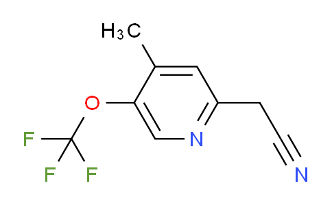 AM98079 | 1803554-59-7 | 4-Methyl-5-(trifluoromethoxy)pyridine-2-acetonitrile