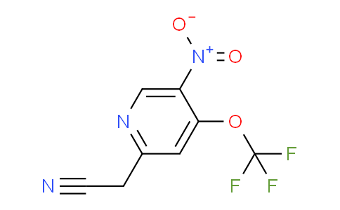 5-Nitro-4-(trifluoromethoxy)pyridine-2-acetonitrile