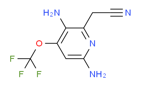 AM98112 | 1804546-05-1 | 3,6-Diamino-4-(trifluoromethoxy)pyridine-2-acetonitrile