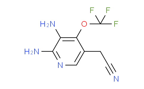 2,3-Diamino-4-(trifluoromethoxy)pyridine-5-acetonitrile