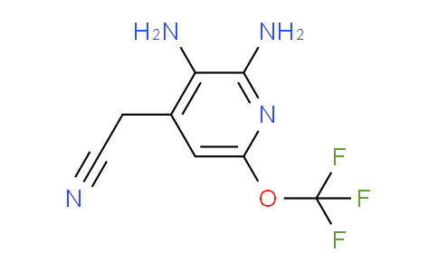 2,3-Diamino-6-(trifluoromethoxy)pyridine-4-acetonitrile