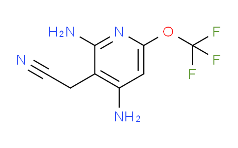 2,4-Diamino-6-(trifluoromethoxy)pyridine-3-acetonitrile