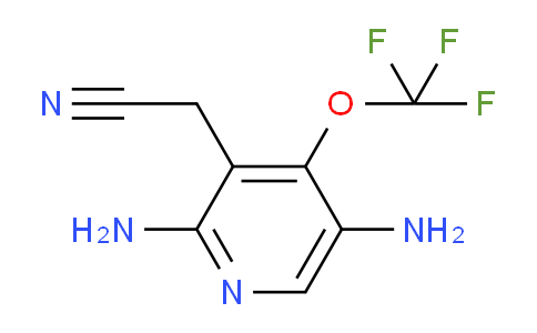 2,5-Diamino-4-(trifluoromethoxy)pyridine-3-acetonitrile
