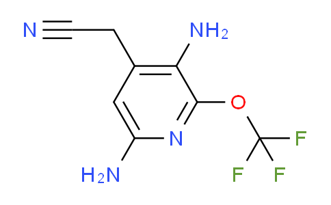 3,6-Diamino-2-(trifluoromethoxy)pyridine-4-acetonitrile