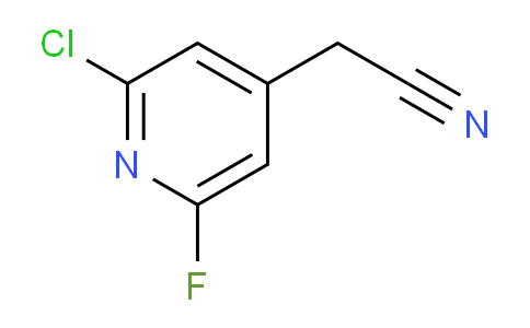 2-Chloro-6-fluoropyridine-4-acetonitrile
