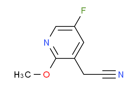 5-Fluoro-2-methoxypyridine-3-acetonitrile