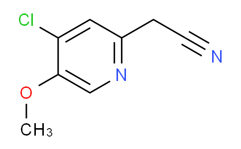 4-Chloro-5-methoxypyridine-2-acetonitrile