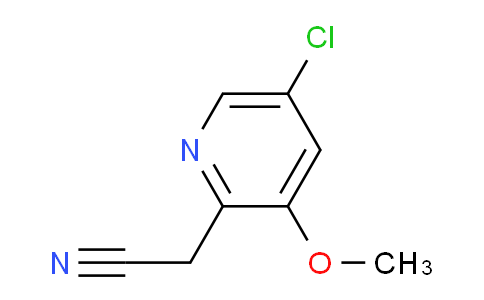 5-Chloro-3-methoxypyridine-2-acetonitrile
